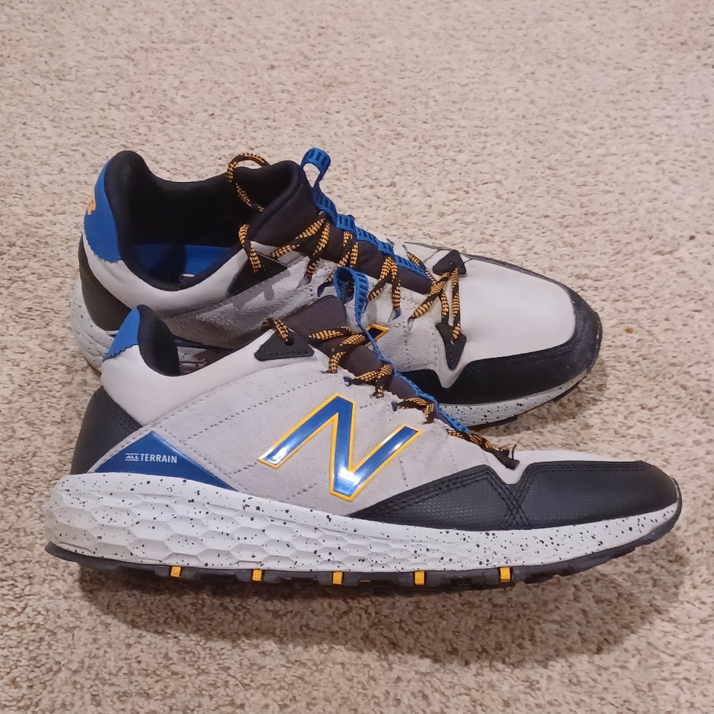 New Balance Fresh Foam Crag Trail v1 Mens Trail Running Shoe In Grey Size 11